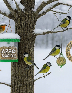 Téli madáretető alapcsomag